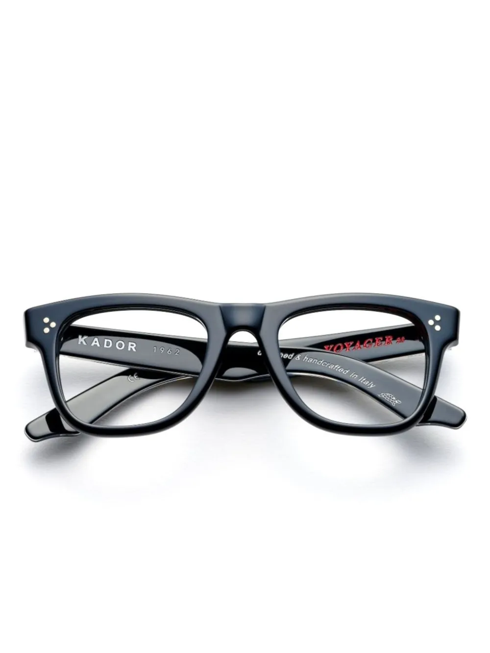 Kador square-frame glasses | Black | Image 1
