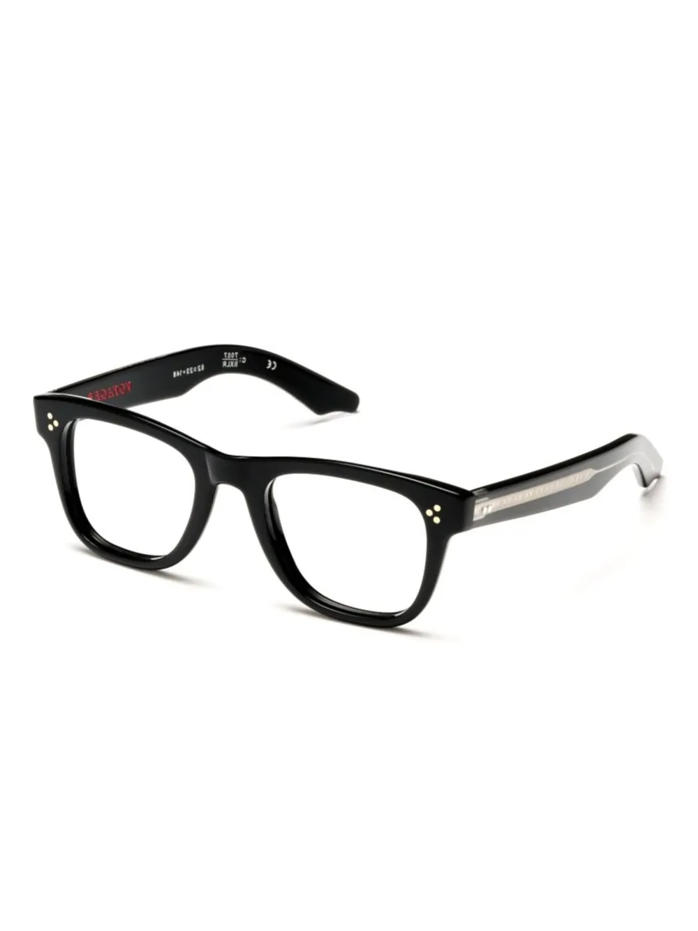 Kador square-frame glasses - Zwart