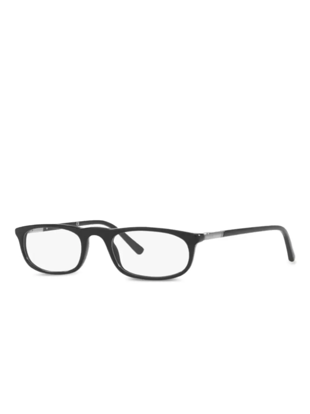 Sferoflex rectangle-frame glasses | Black | Image 1