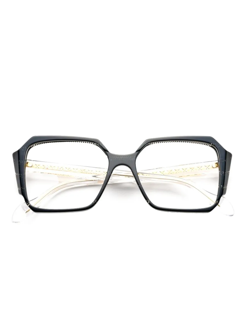 Kador Lizzy oversize-frame glasses | Black | Image 1