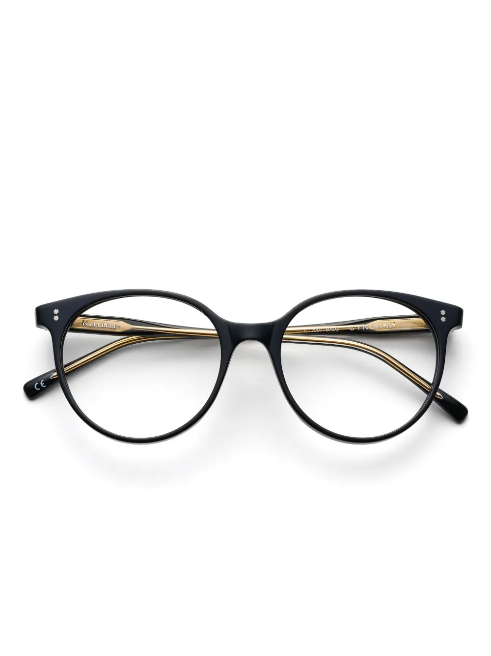 Kador round-frame glasses | Black | Image 1