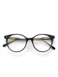 Kador round-frame glasses - Black