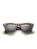 Kador square-frame glasses - Brown