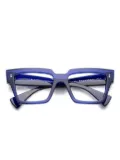 Kador square-frame glasses - Blue