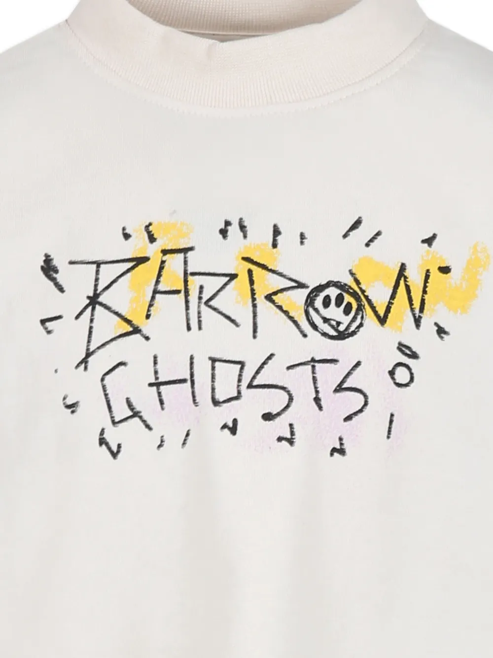 Shop Barrow Graphic-print T-shirt In White