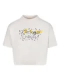 Barrow kids graphic-print T-shirt - White