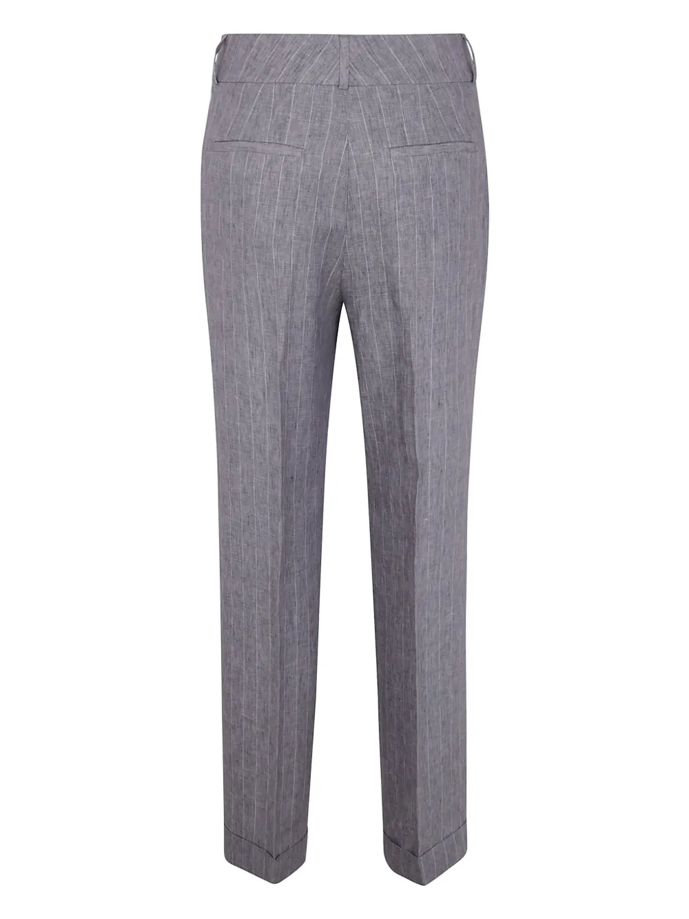 Peserico pinstriped trousers - Grijs