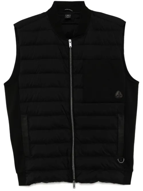 Gilet à patch logo - Moose Knuckles - Modalova