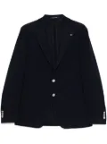 Tagliatore virgin wool blazer - Blue