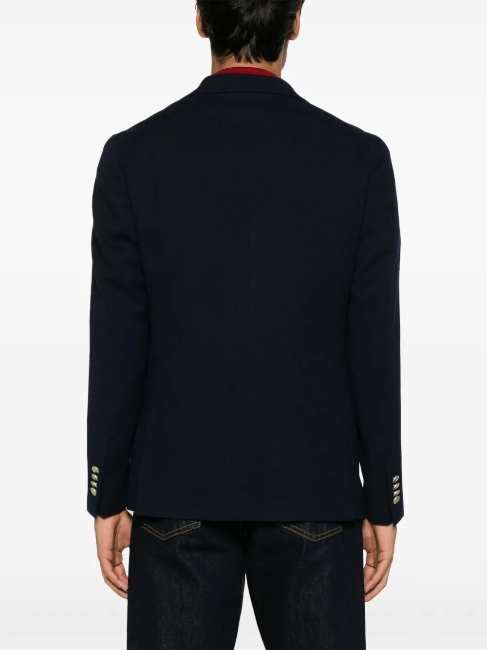 Tagliatore Blazer van scheerwol Blauw