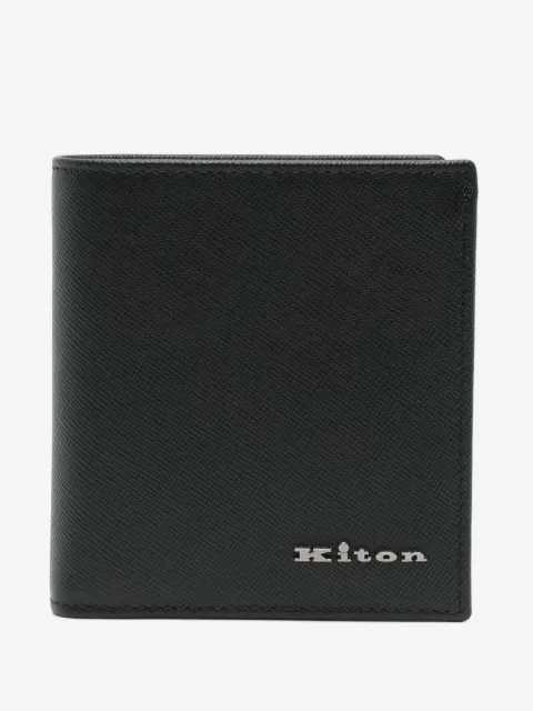 Kiton cartera con letras del logo