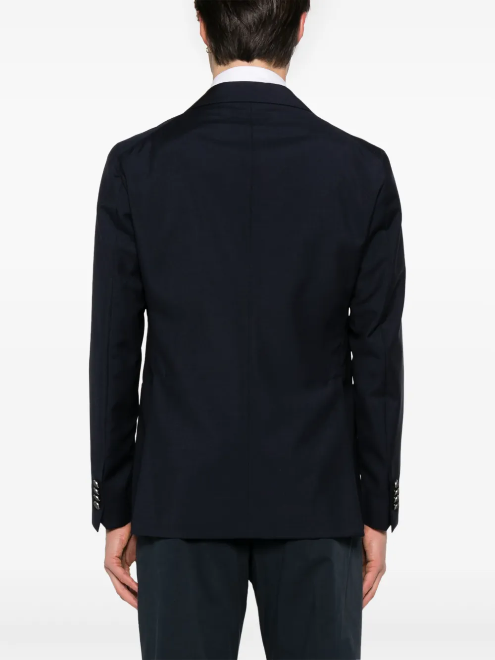 Tagliatore Blazer met enkele rij knopen Blauw