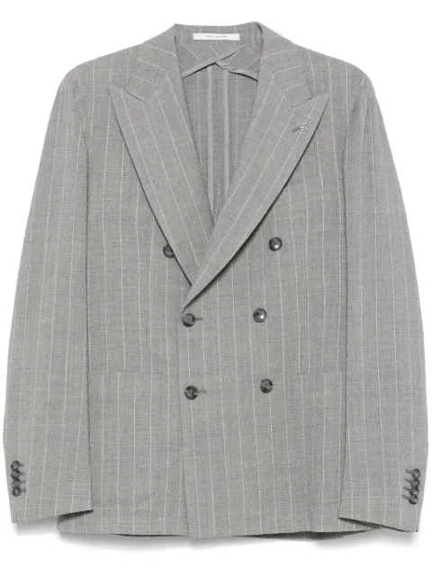 Tagliatore blazer à fines rayures