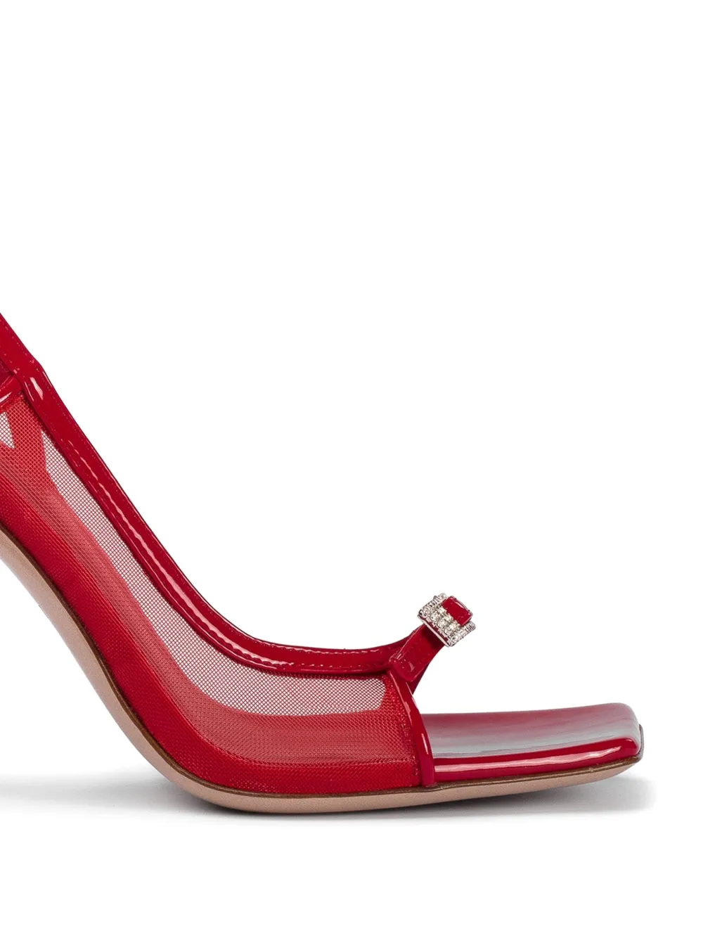 Le Silla 100 mm Vittoria pumps - Rood