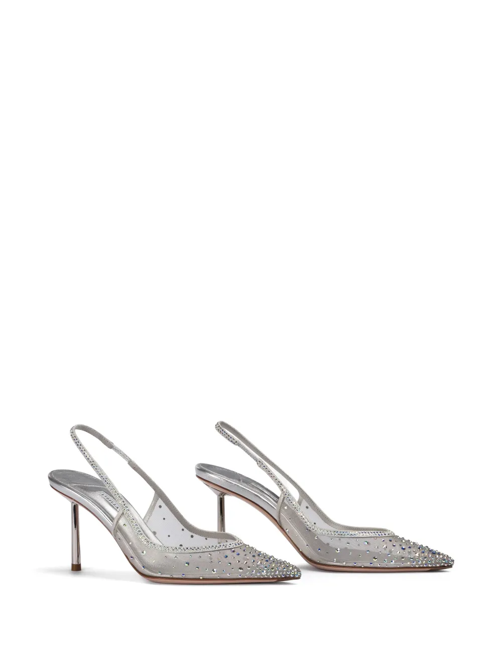 Le Silla 80mm Nicole pumps - Zilver