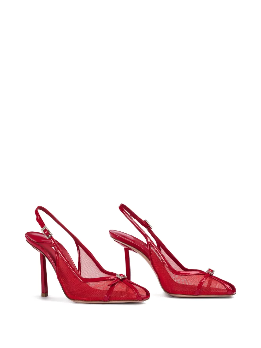 Le Silla 100mm Vittoria pumps Red