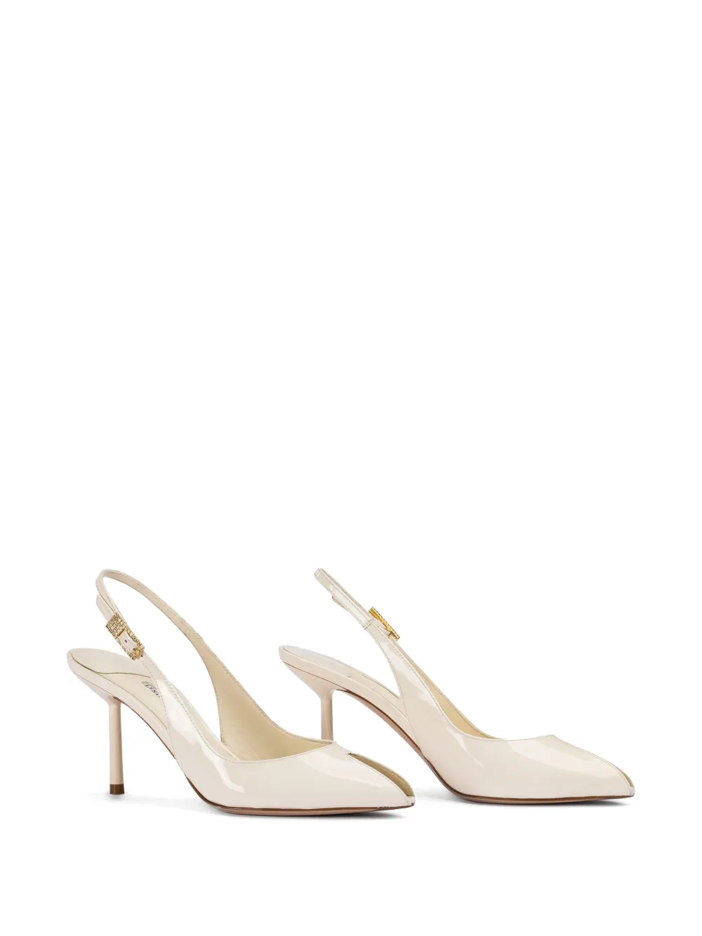 Le Silla 80 mm Clivage pumps Beige