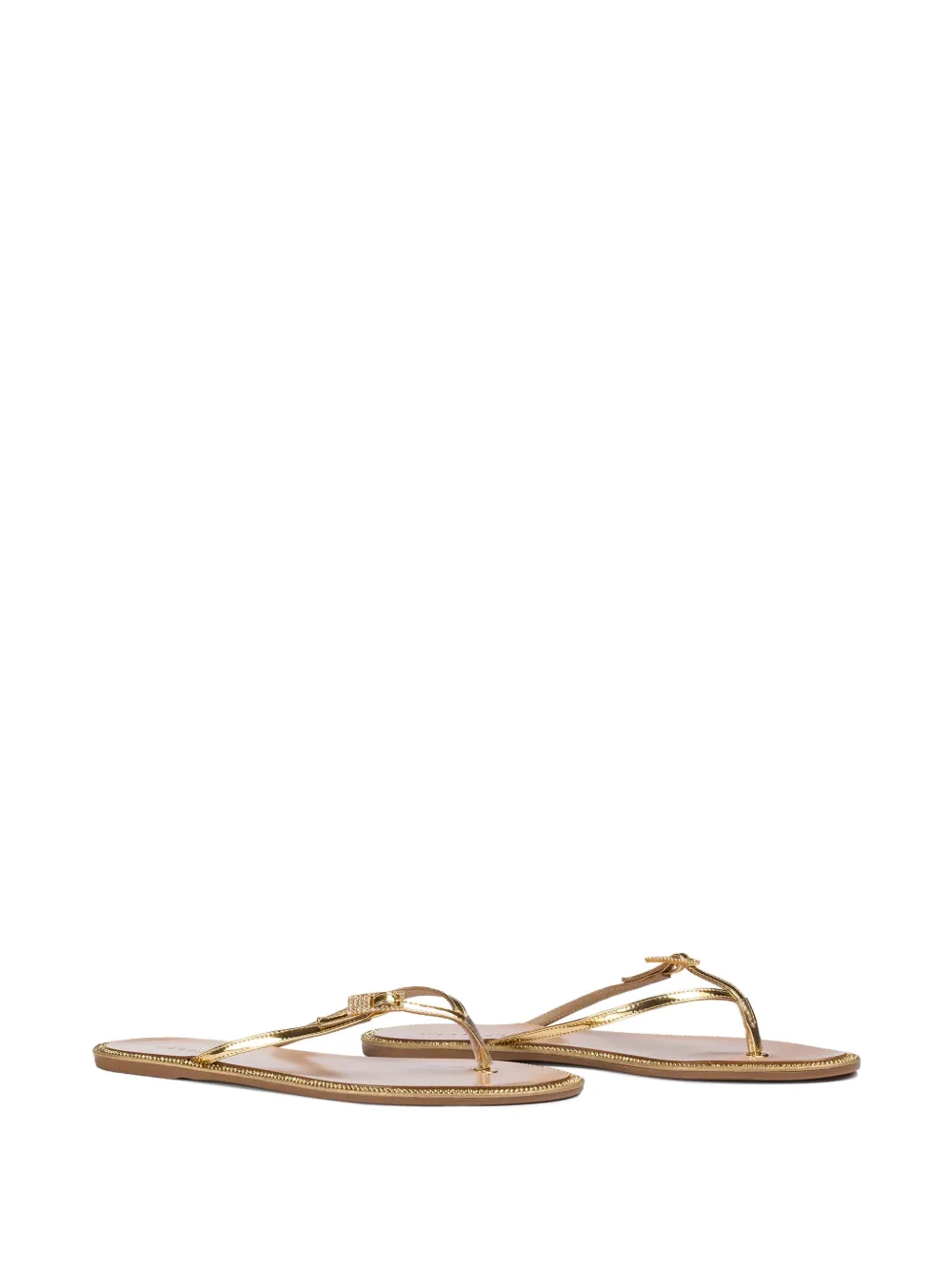 Le Silla Sahara slippers Goud