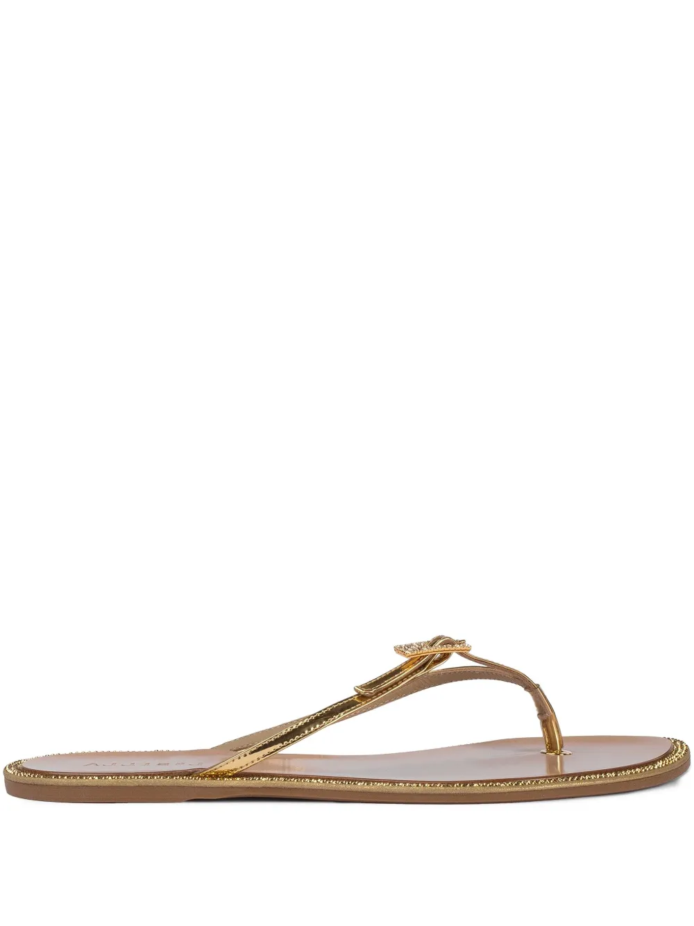 Le Silla Sahara slippers Goud