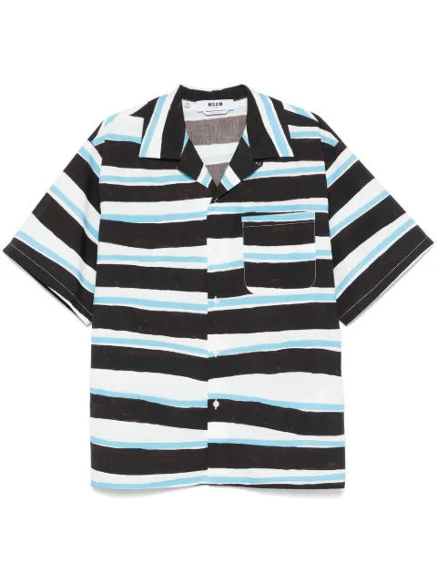 MSGM striped shirt