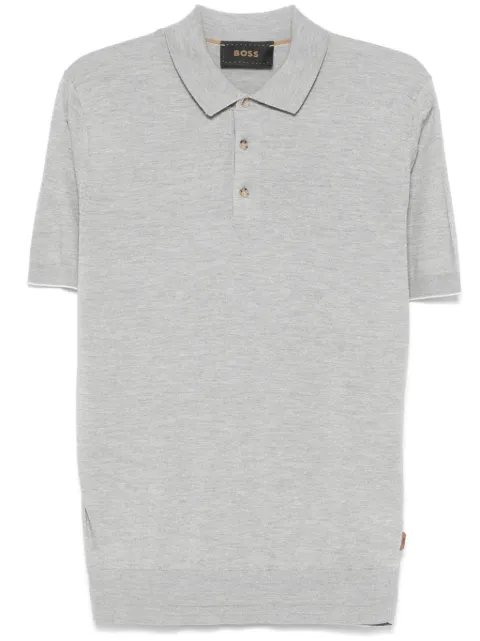 BOSS knitted polo shirt 