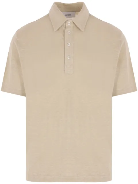 Lardini button-down polo shirt 