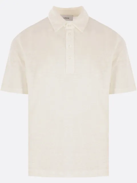 Lardini linen polo shirt 
