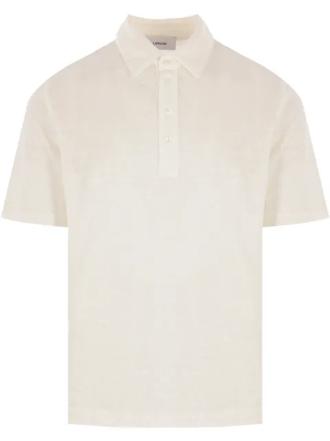 Lardini linen polo shirt 
