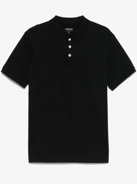 Giorgio Armani piqué polo shirt