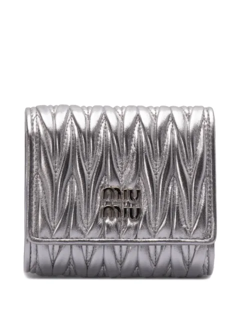 Miu Miu small Matelassé wallet