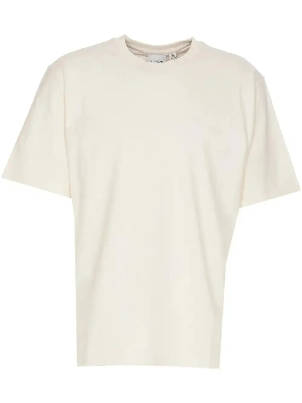 Daily Paper Tshirt Script Logo In Neutrals