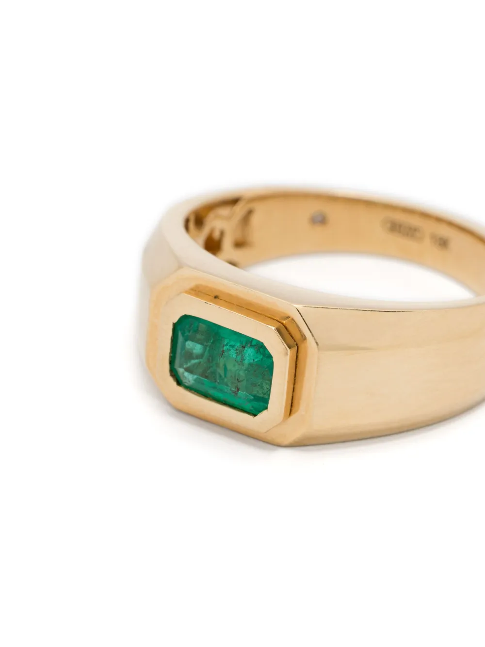 Shay 18k Yellow Gold Emerald Ring In Gold
