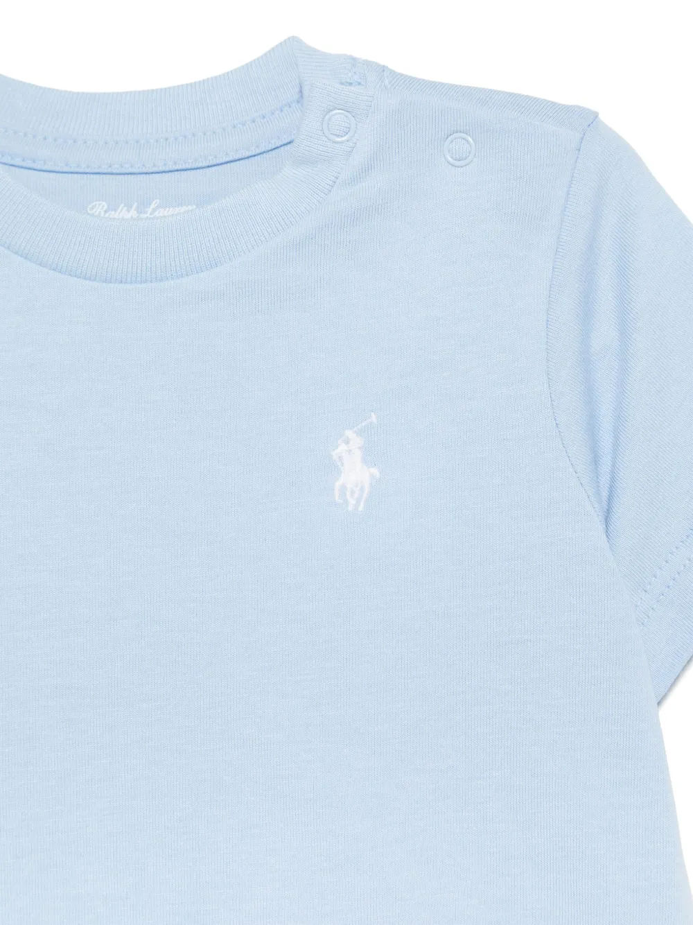 POLO RALPH LAUREN KIDS T-shirt met logopatroon Blauw