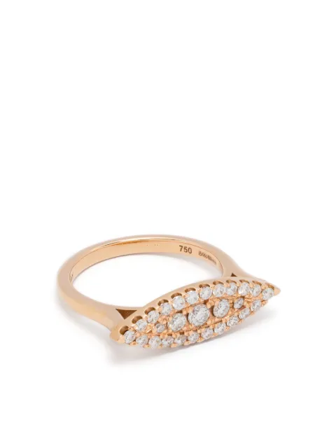 SHAY 18K rose gold diamond ring