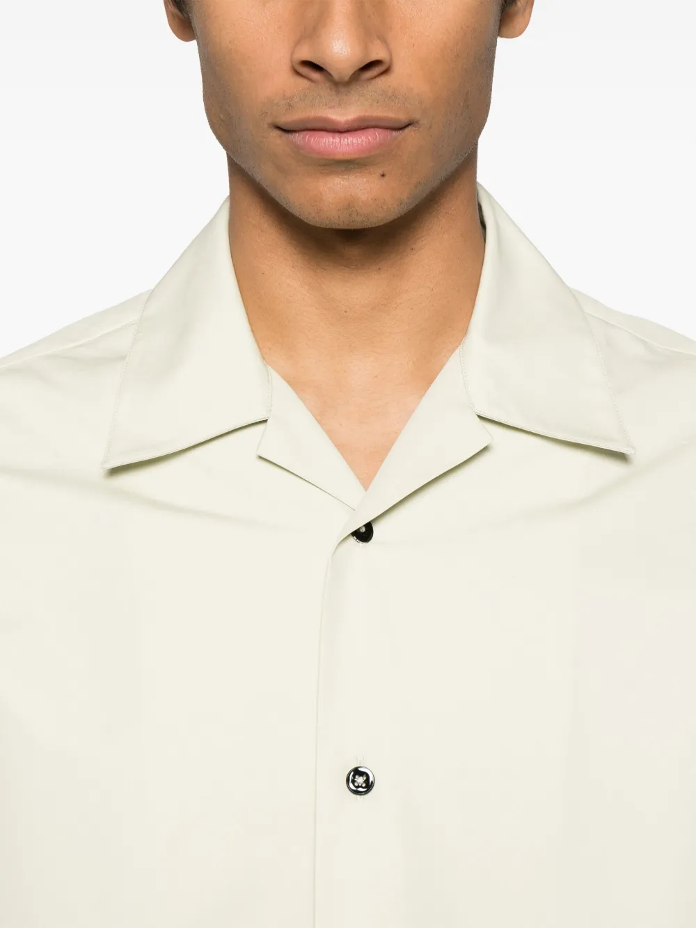 Jil Sander Katoenen overhemd Groen