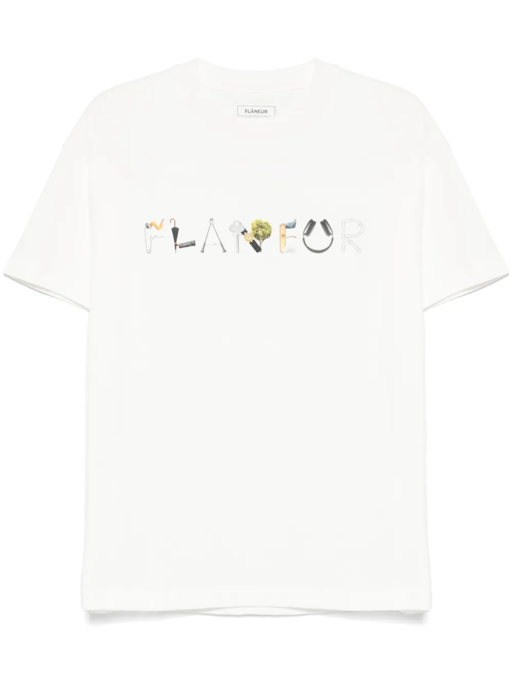 logo-print T-shirt