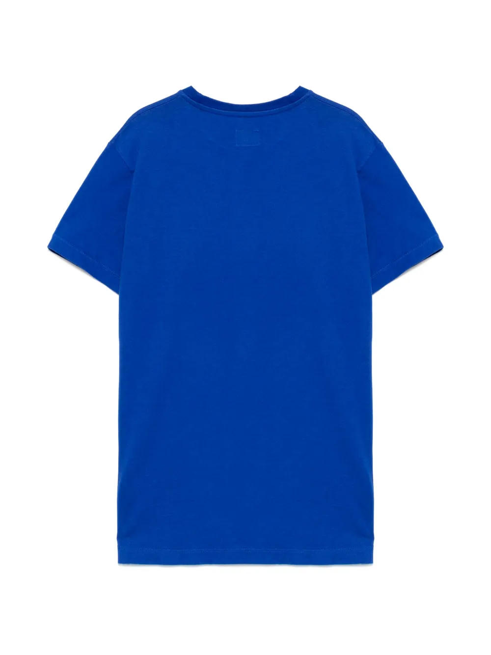 Shop C.p. Company Logo-printed T-shirt In Blue