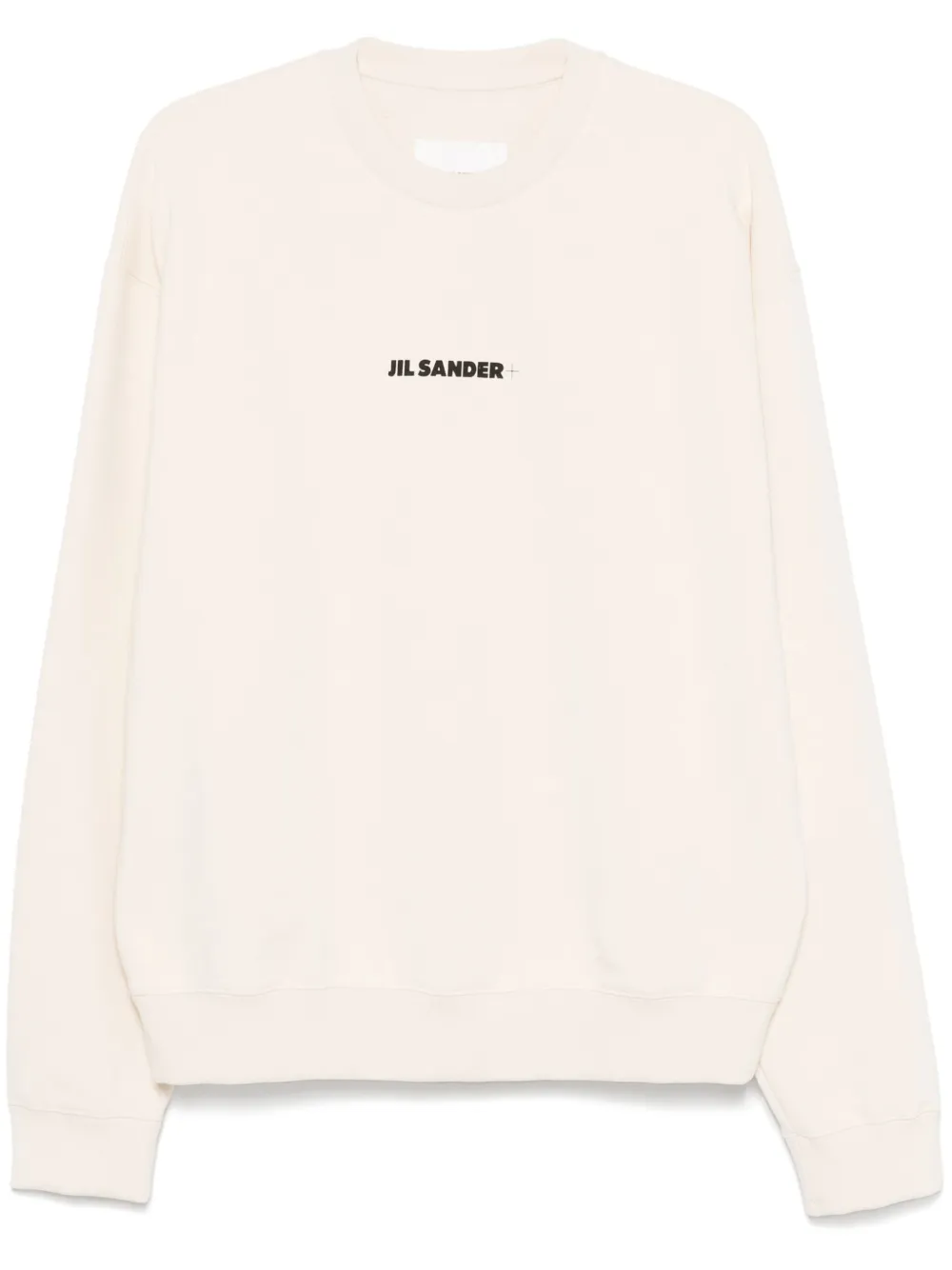 Jil Sander Sweater met logoprint Beige