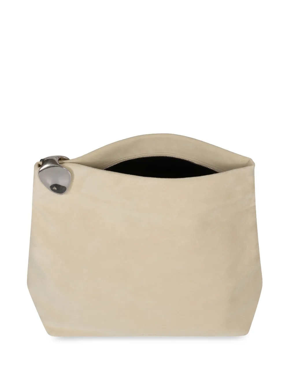 Jil Sander Jewel clutch Beige