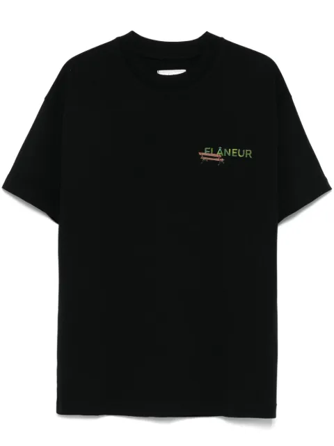 FLÂNEUR Lanterns Of Love-print T-shirt