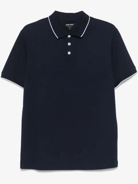 Giorgio Armani cotton polo shirt 