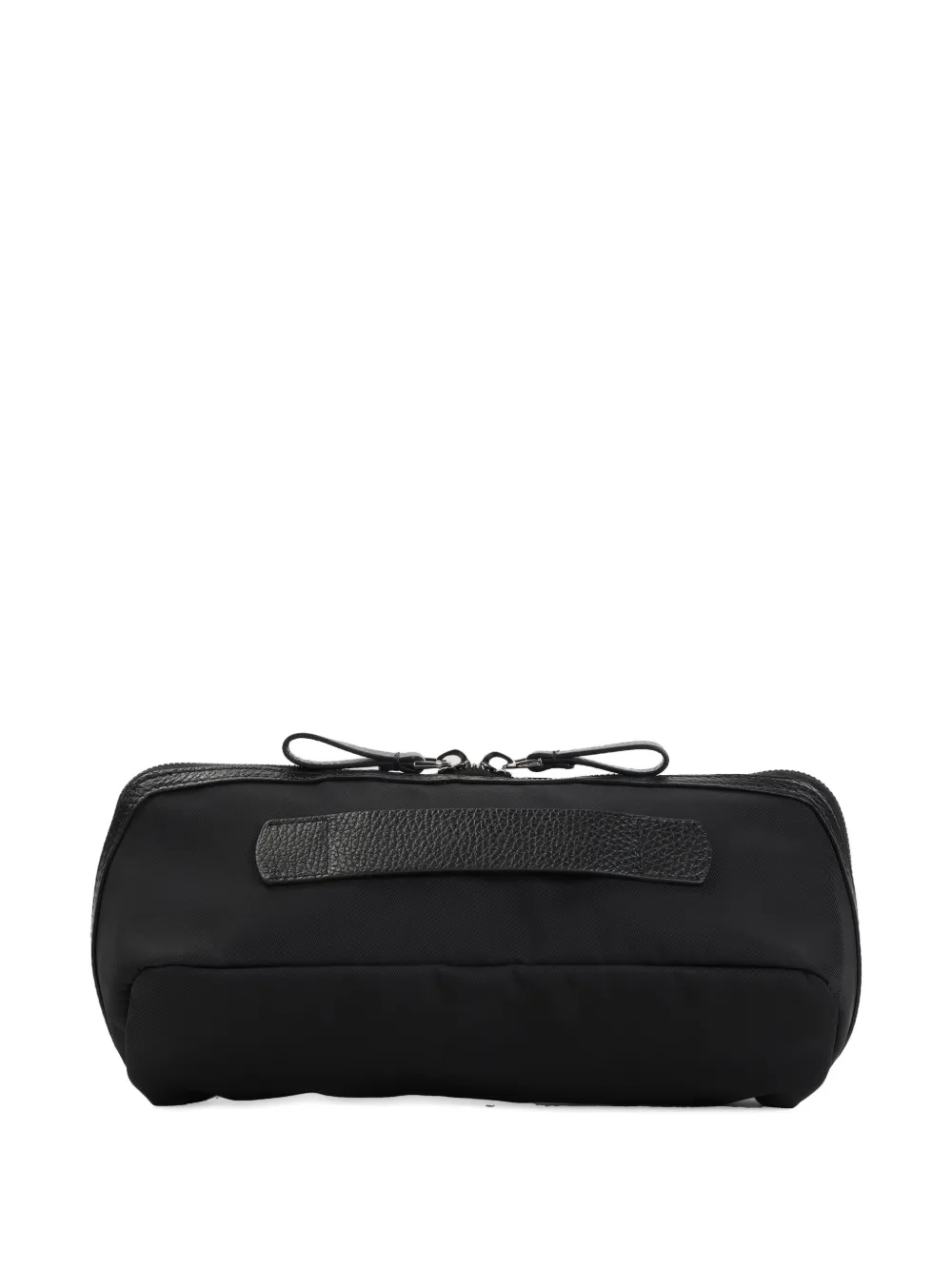 Giorgio Armani Logo-print Belt Bag In Black