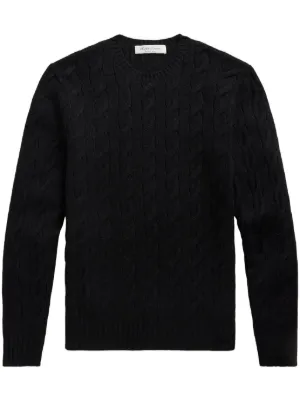 ラルフローレン　パープルレーベル　ケーブルニット　23AW ウール　現行　M ラルフローレン パープルレーベル ケーブルニット 23AW ウール 現行 M