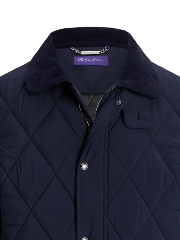 Ralph Lauren Purple Label Padded Jacket | Blue | FARFETCH JO