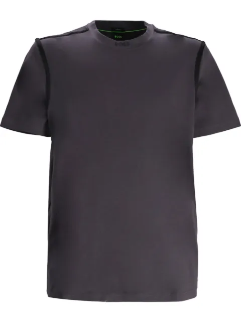 BOSS tape-detail T-shirt