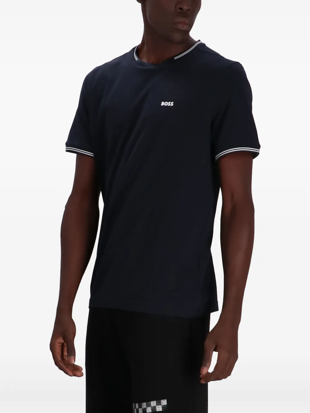 BOSS Taul T-shirt Blauw