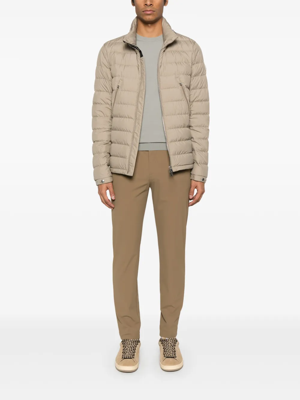 Moncler Alfit donsjack - Beige