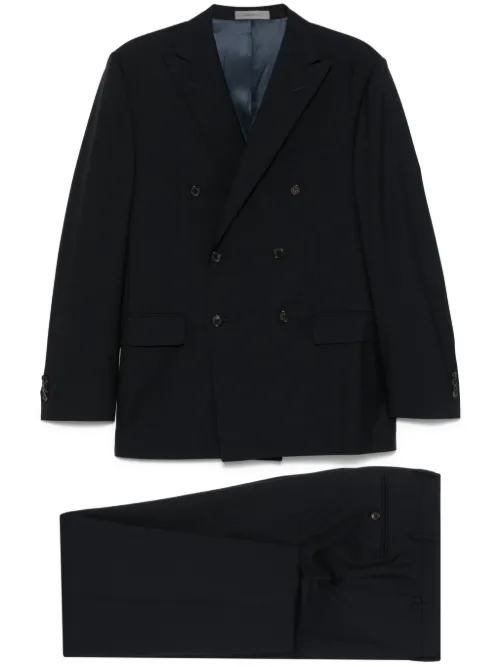 Corneliani costume en laine - Bleu - Corneliani - Modalova