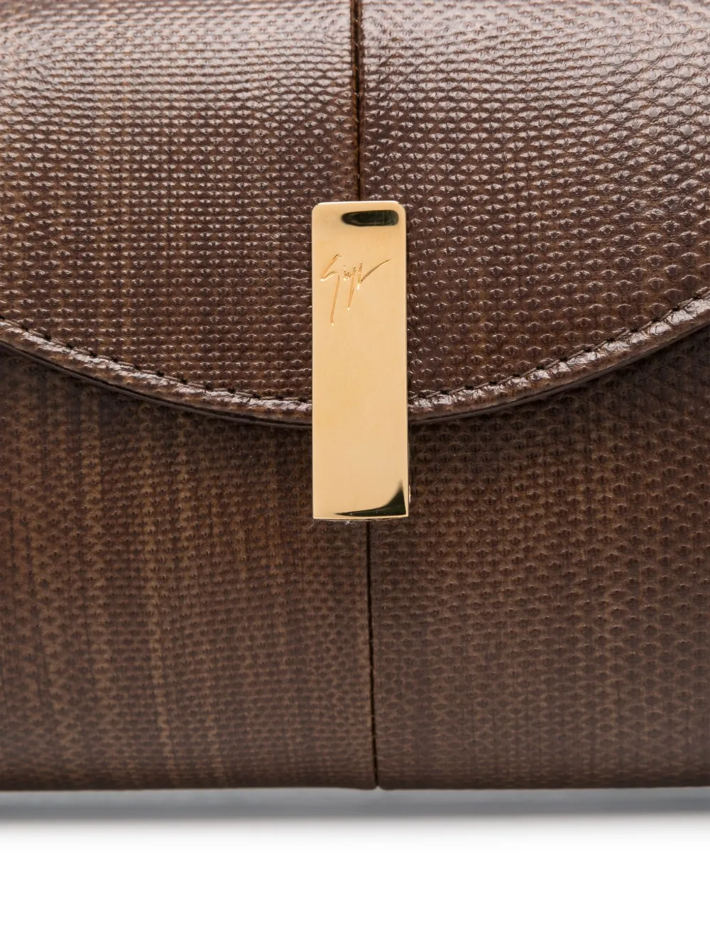 Giuseppe Zanotti Flutie clutch Bruin