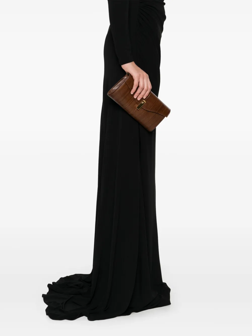 Giuseppe Zanotti Flutie clutch - Bruin
